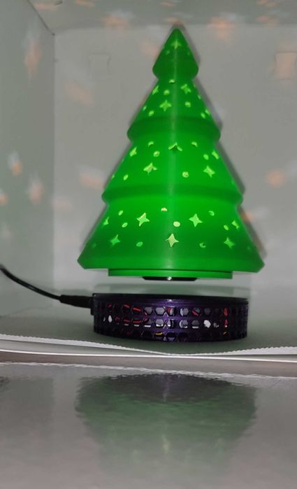 Arvore Natal flutuante com leds