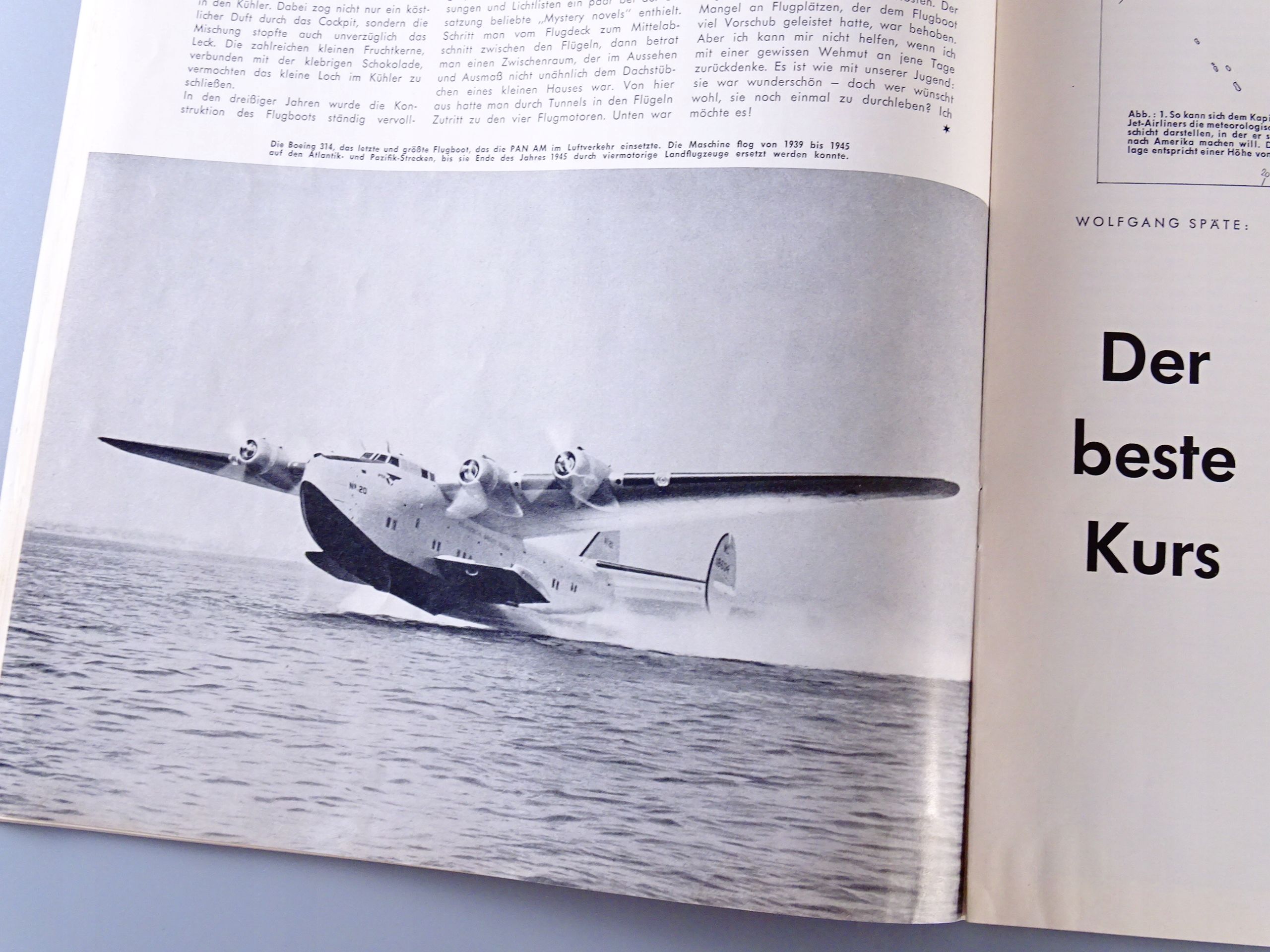 magazyn lotnictwo lata 50-te flug revue samolot