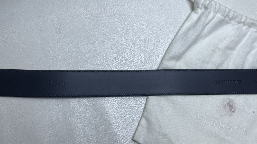 Ремень мужской Versace с камнями Swarovski оригинал