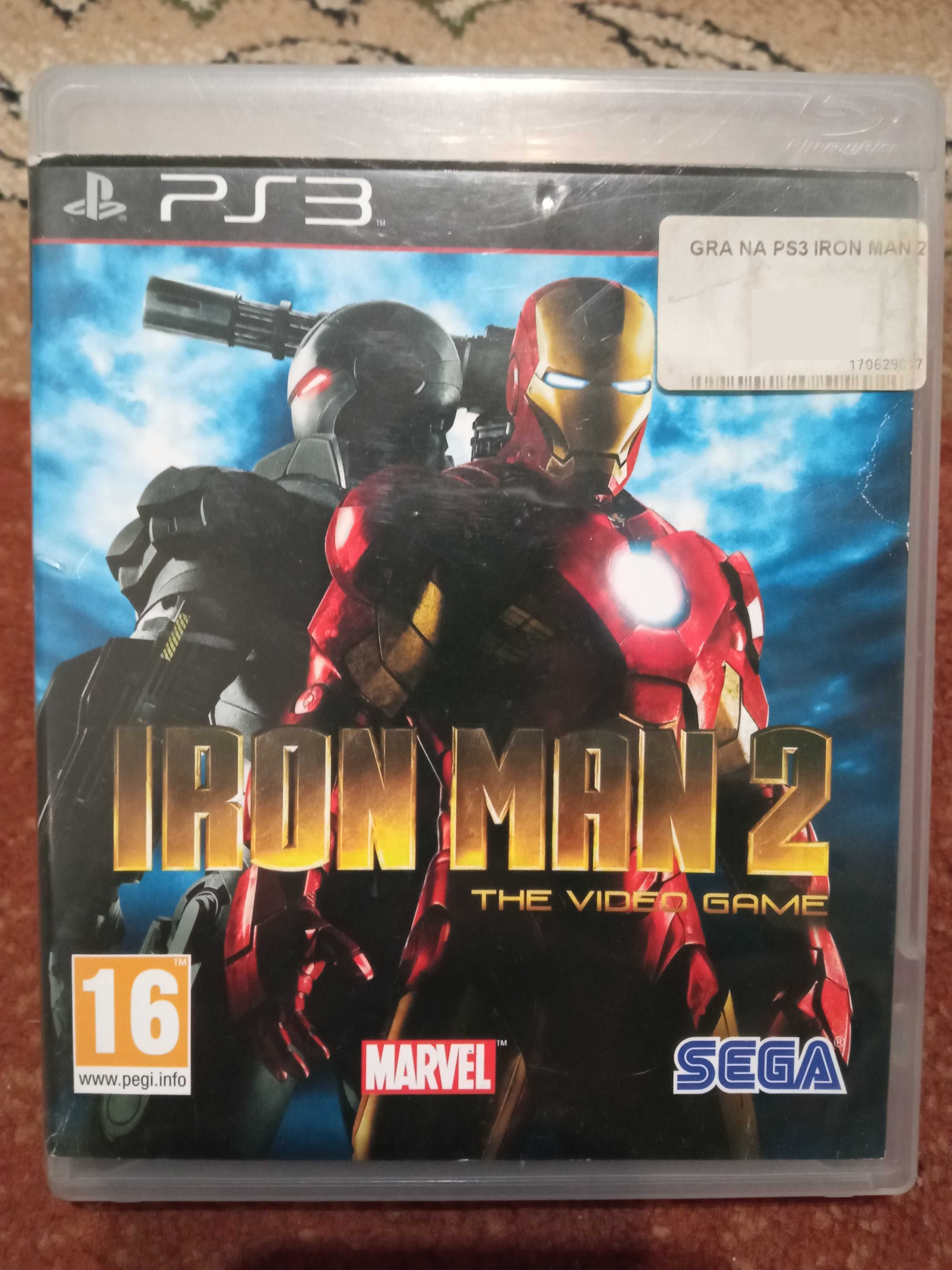 Gra IRON MAN 2 PS3 marvel roboty akcji komiksy filmy men TPP