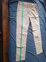 Beżowe eleganckie spodnie 170 H&M