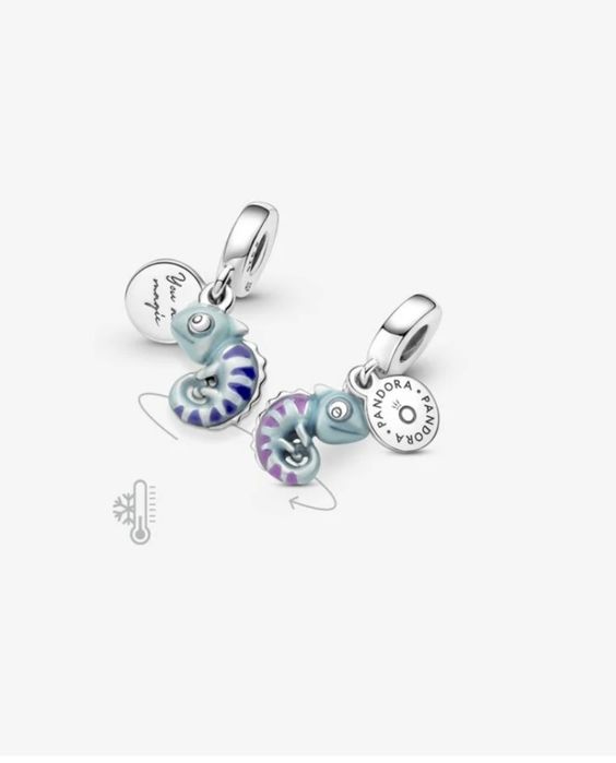 Pendente camaleao pandora