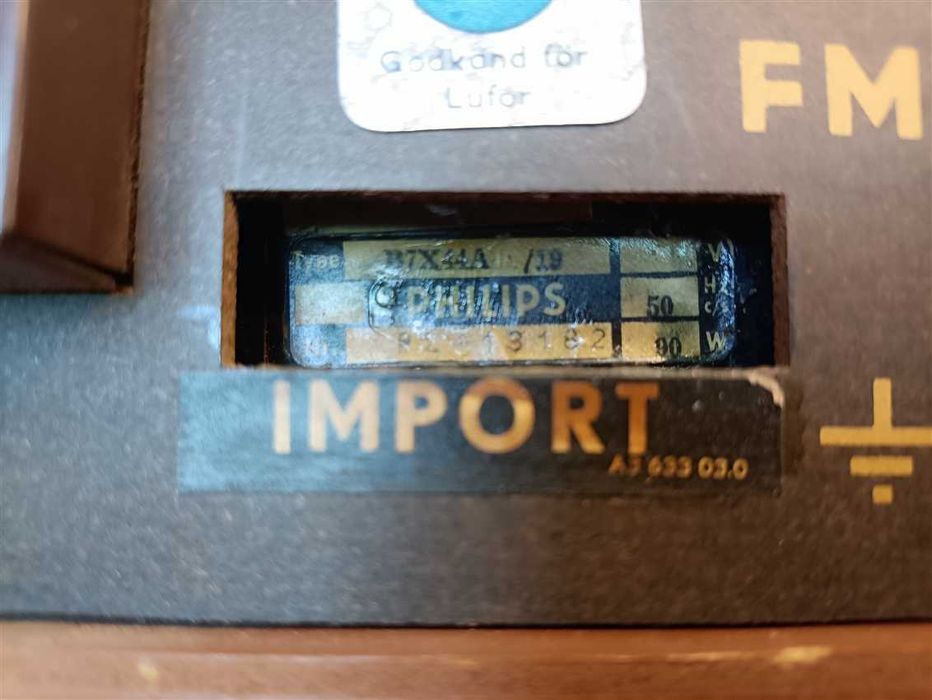 Radio lampowe Philips B7X44A /19 stereo