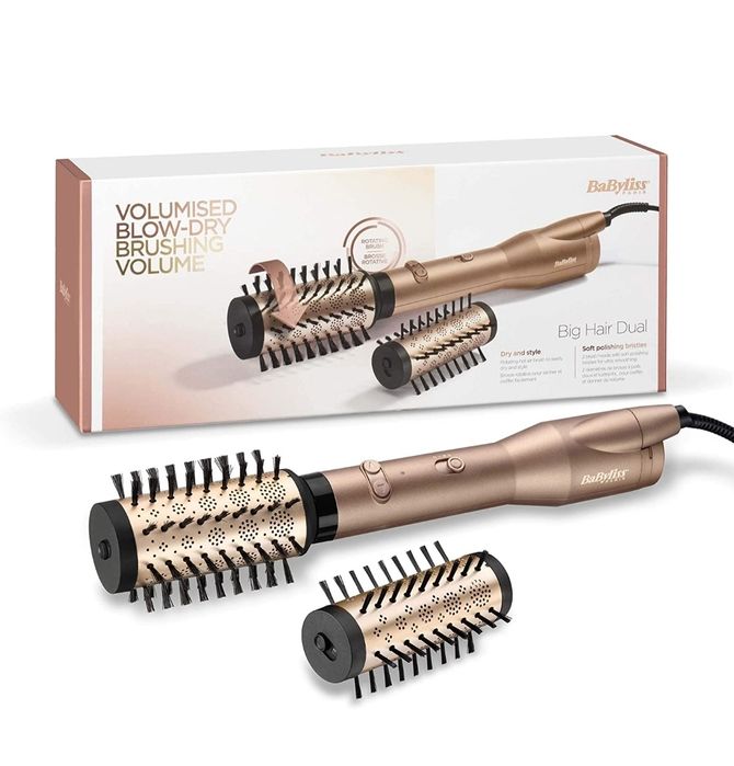 Escova Secadora giratória BaByliss
Escova Secadora Modeladora Big Hai