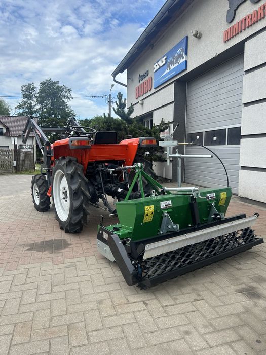 Mini - traktorek japoński Kubota GL201 z ładowaczem i broną aktywną