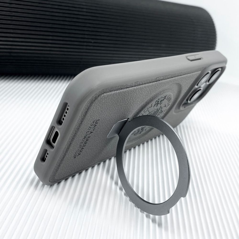 Чохол чехол Santa Barbara MagSafe iPhone кожа 15 / 16 Pro Max айфон