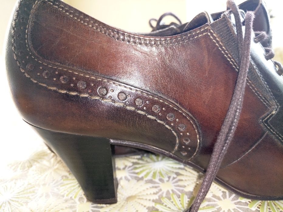 Женские ботинки Marco Tozzi (Полуброги - Дерби), 38 р, Германия