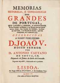 Memórias históricas e genealógicas dos grandes de Portugal