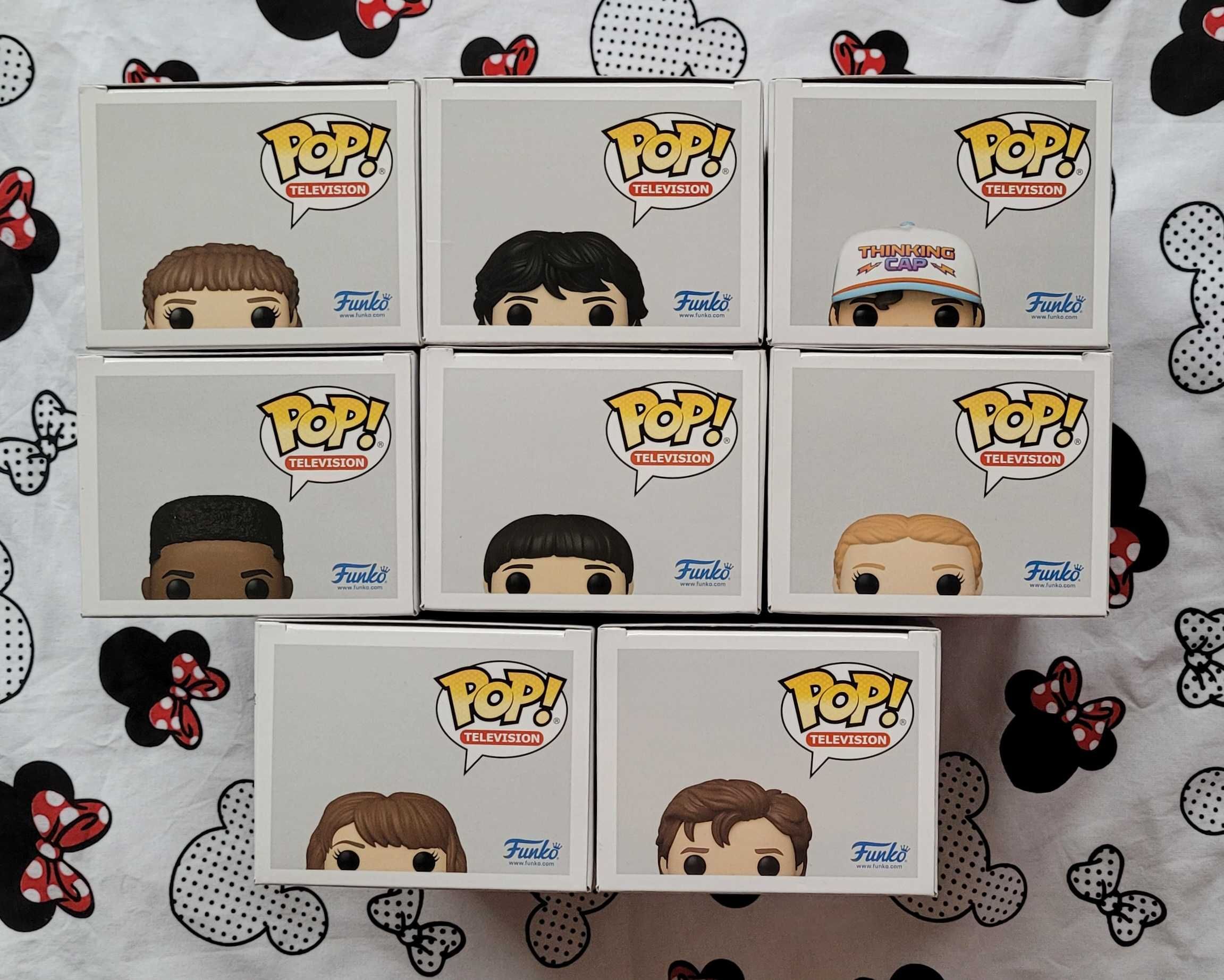 Funko POP! STRANGER THINGS 4 |Komplet Eleven, Max, Mike, Dustin, Steve