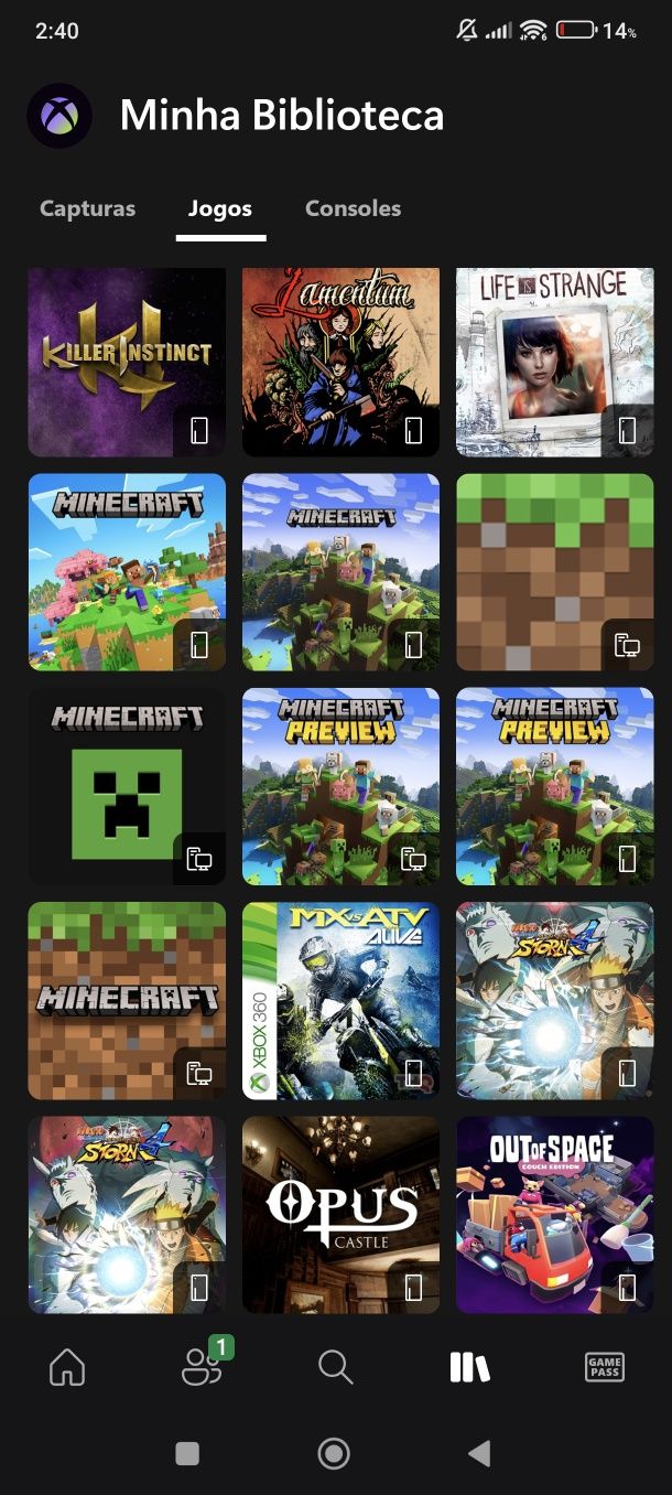 Jogos Xbox Séries S/X/One