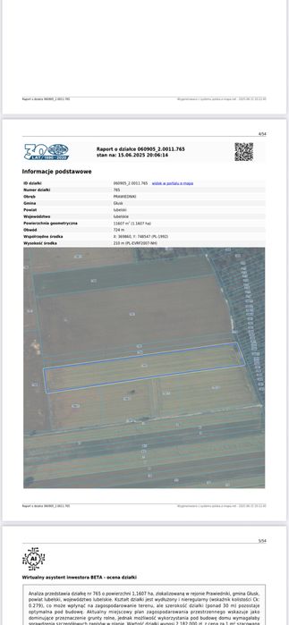 Działka rolna z potencjałem w Prawiednikach