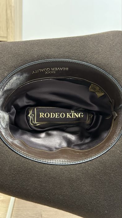 Kapelusz filcowy western Rodeo King brązowy 6 3/4 54cm