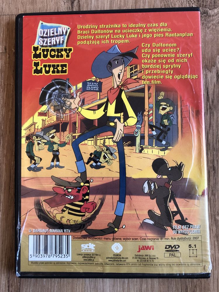 Płyta DVD Lucky Luke