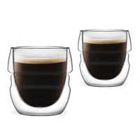 Szklanki do espresso z podwójną ścianką 70 ml Sferico 7947