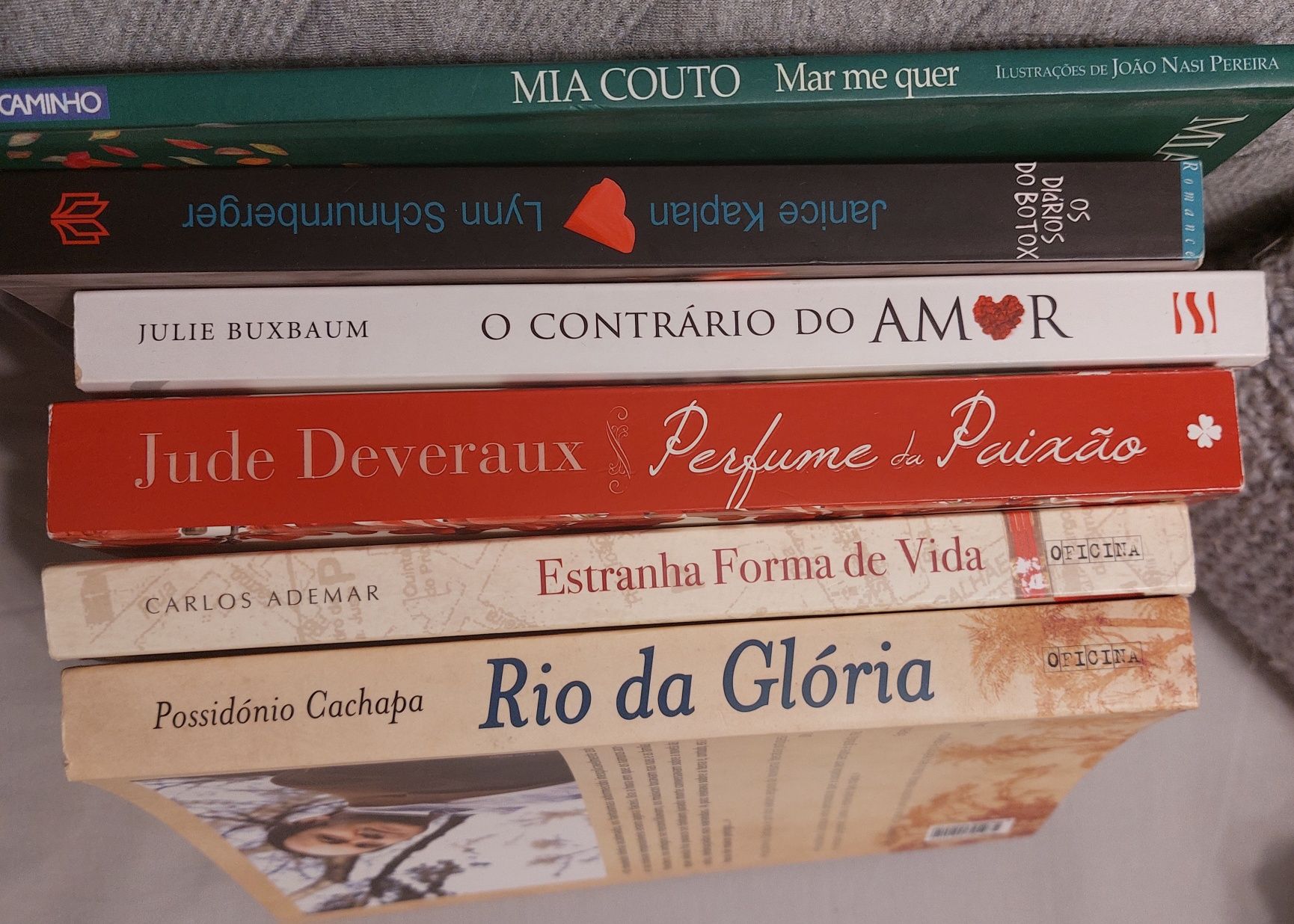 Livros variados em ótimo estado