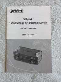 Швидкий роутер  комутатор Ethernet PLANET