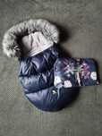 Śpiworek śpiwór zimowy cottonmoose cotton moose mini 0-12 plus mufka