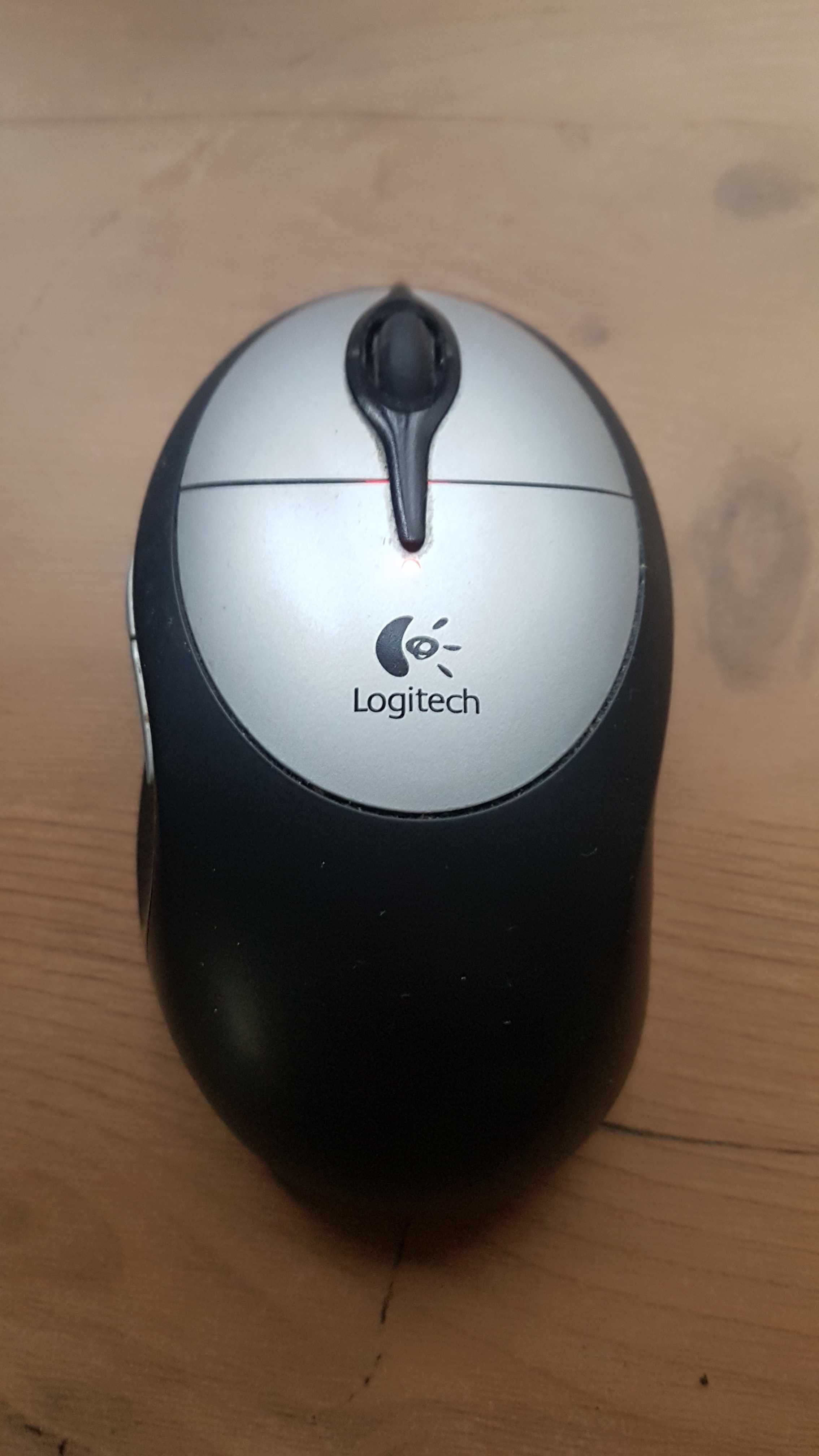 Logitech zestaw klawiatura mysz bezprzewodowa odbiornik