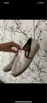Białe damskie espadryle na koturnie tommy hilfiger