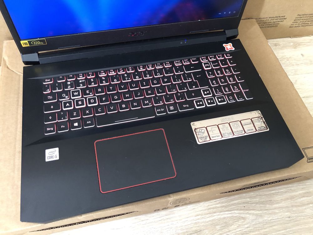 Acer Nitro 5 17,3 120Hz/i5/RTX 3060 6GB/SSD