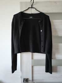 Czarny sweterek krótki Cropp rozmiar S
