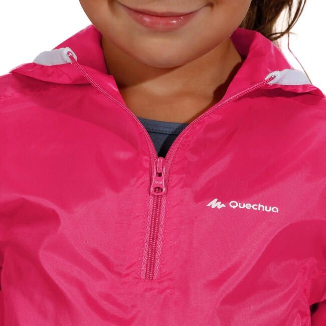 Quechua куртка дощовик дождевик ветровка дівчинки  хлопчика 5-6