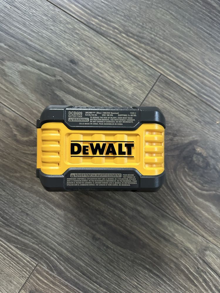 Акумулятор батарея DEWALT DCB609 FLEXVOLT 20V/60V MAX