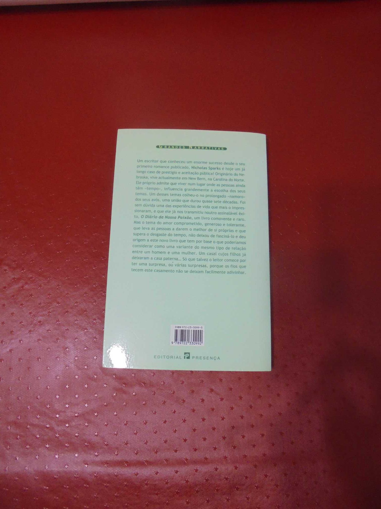A Alquimia do Amor de Nicholas Sparks