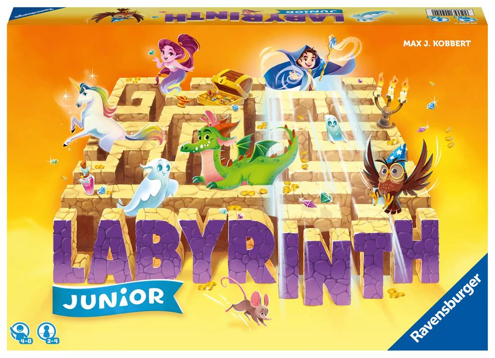 Labyrinth Junior, gra rodzinna Labirynt. Ravensburger