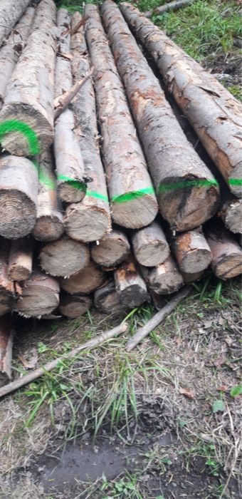 Słupki ogrodzeniowe 2.5 metra oraz Podbitka .