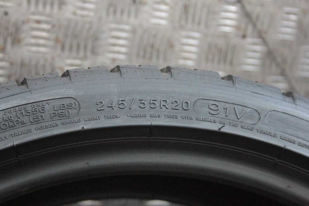 245/35/20 Michelin Pilot Alpin PA4 245/35 R20 91V 8mm