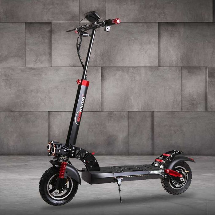 Trotinete elétrica de 1000 W, condução confortável, velocidade 50 km/h