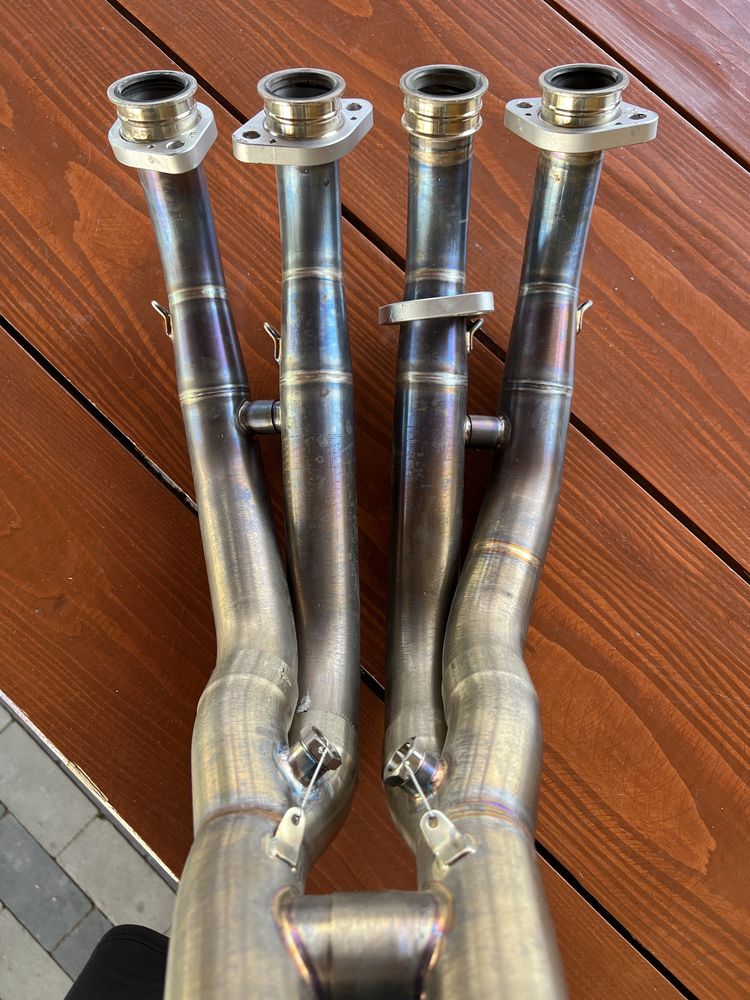 Yamaha r6 rj15-rj27 kolektor wydechowy akrapovic