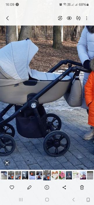 Дитяча коляска Essо 2 в 1