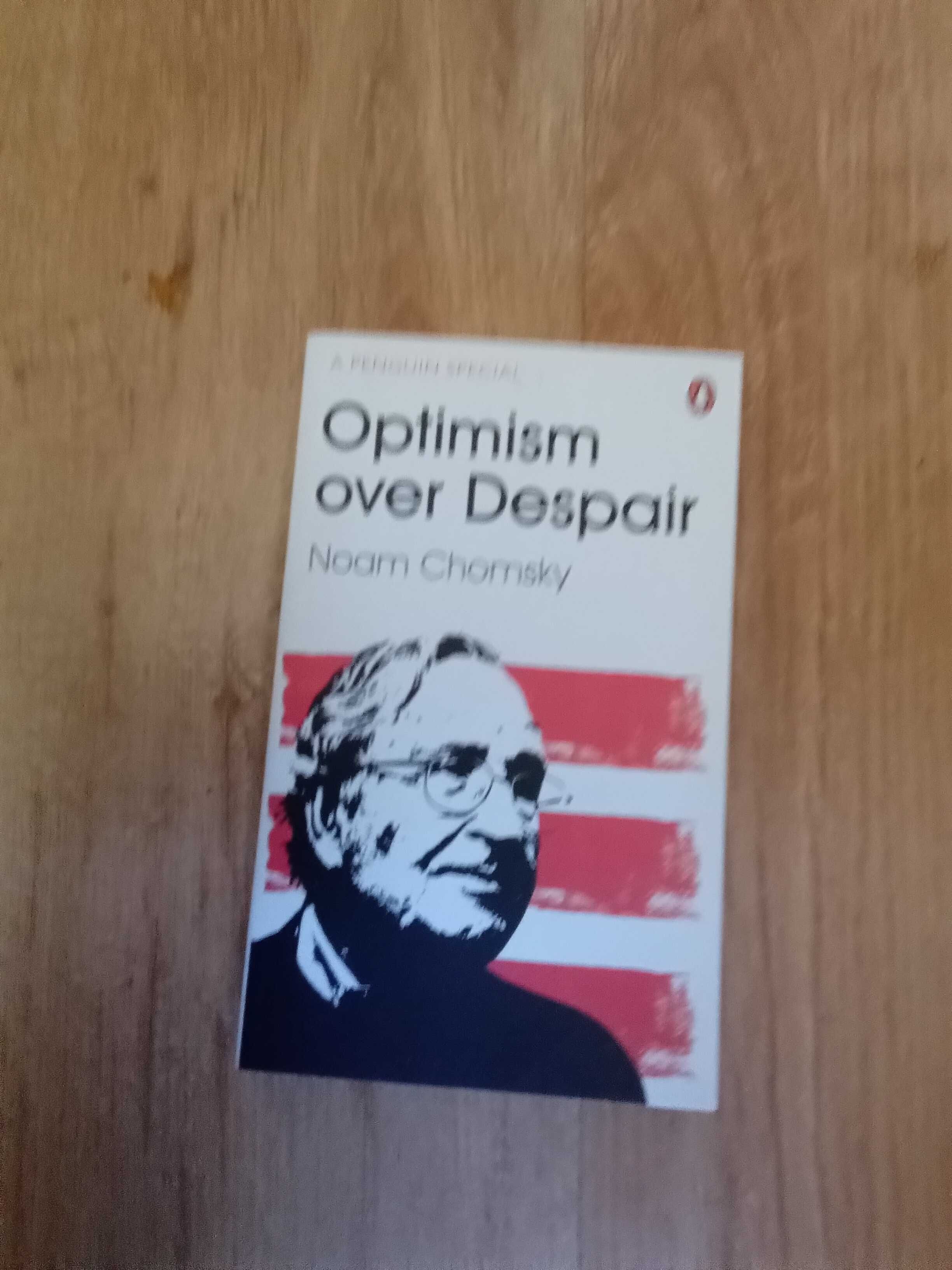 Książka Noam Chomsky Optimism over despair