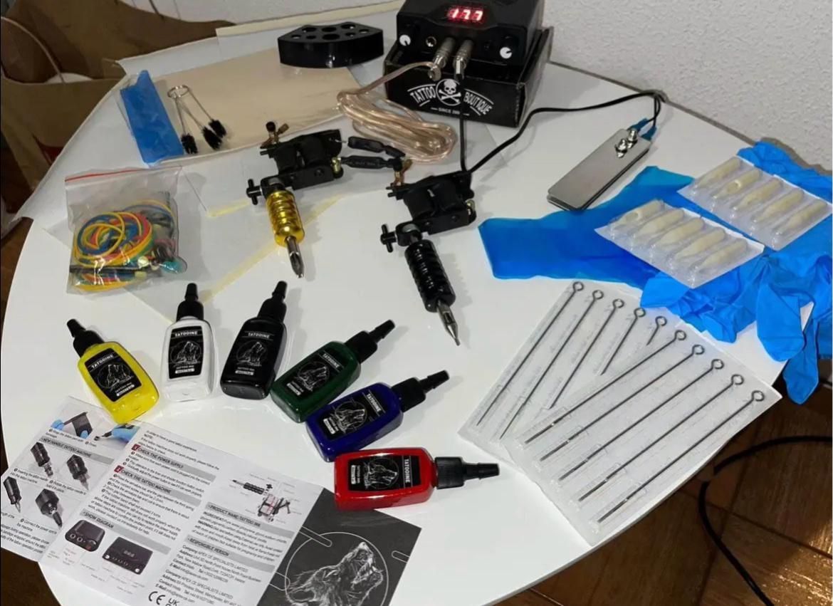 Vendo kit de 2 máquina para tatuar