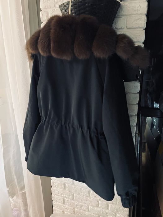 Парка з хутром соболя