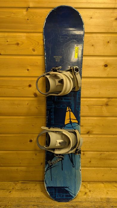 Deska snowboardowa SALOMON TEAM 124 cm + wiązania (568)