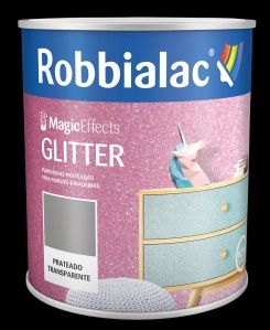 Verniz ROBBIALAC Magic Effects - GLITTER 0.25L