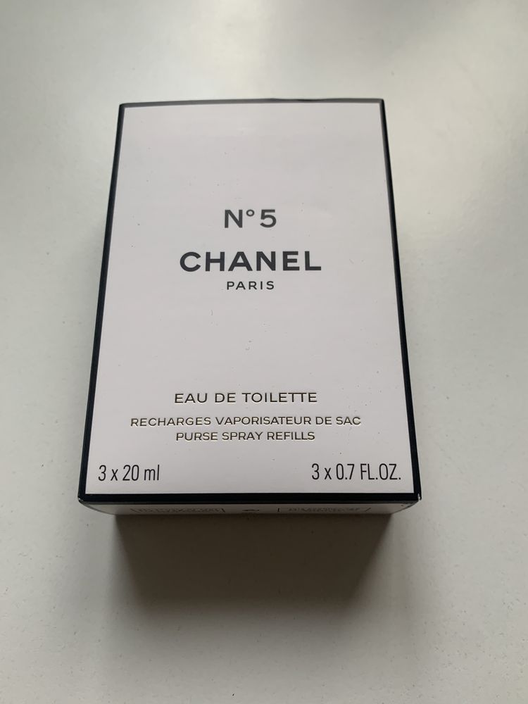 CHANEL №5 eau de toilette travel recharges refill