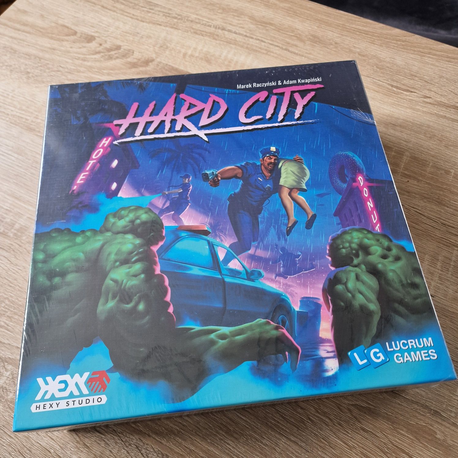 Hard City. Gra planszowa.