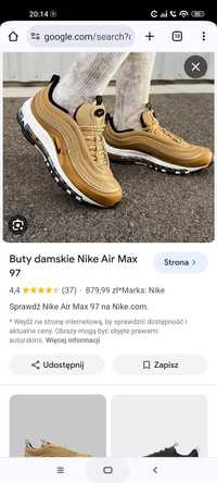 Buty Nowe na gwarancji Nike max