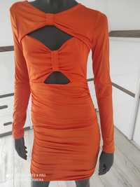 Nowa sukienka pomarańcz