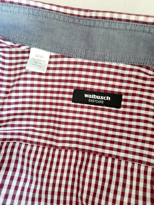 Koszula męska Walbusch slim fit r.39/40#nowa