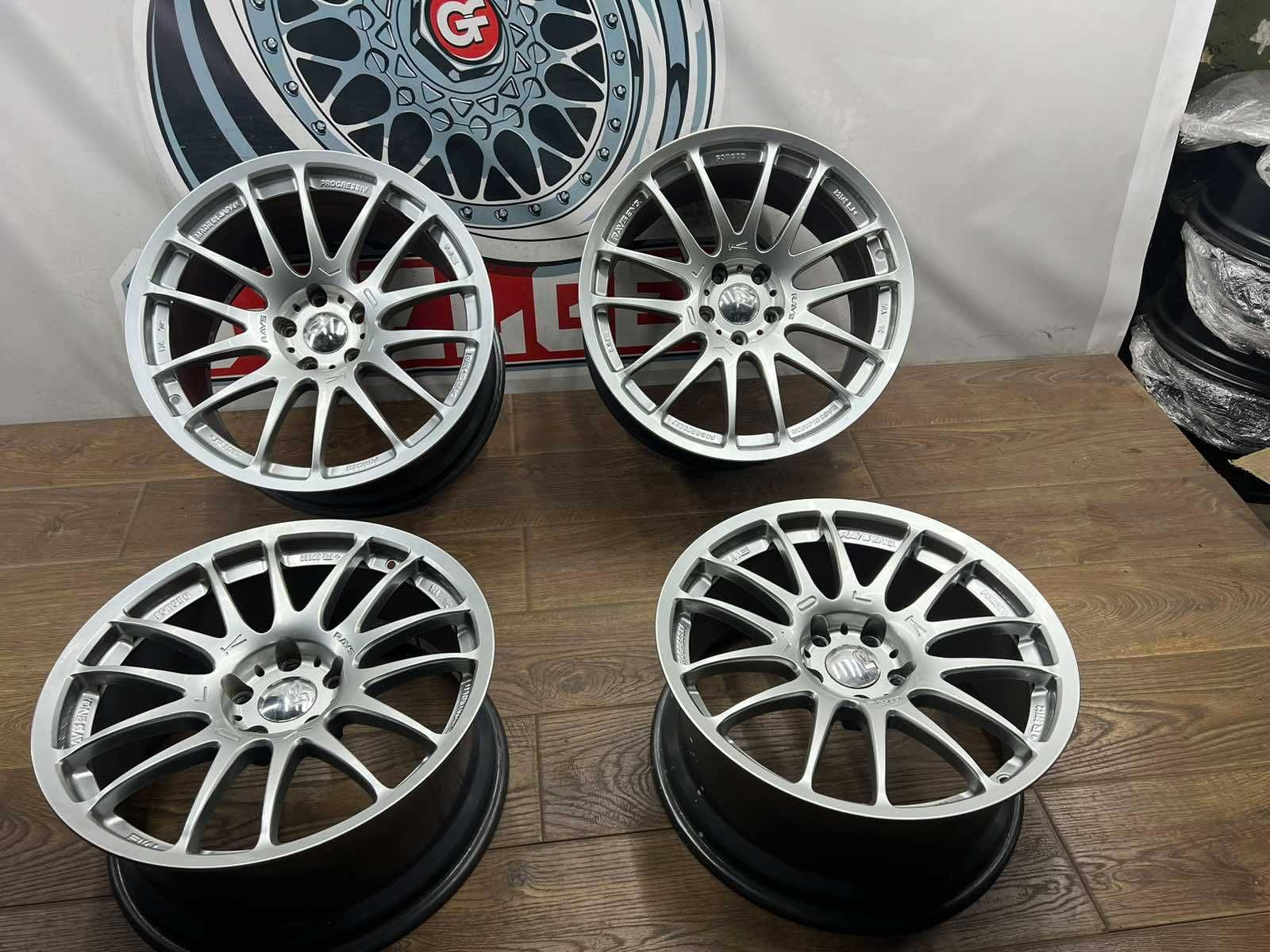 Японські диски 18"/19" 5.114.3 Rays Volk Progressive ME!G-Felgen