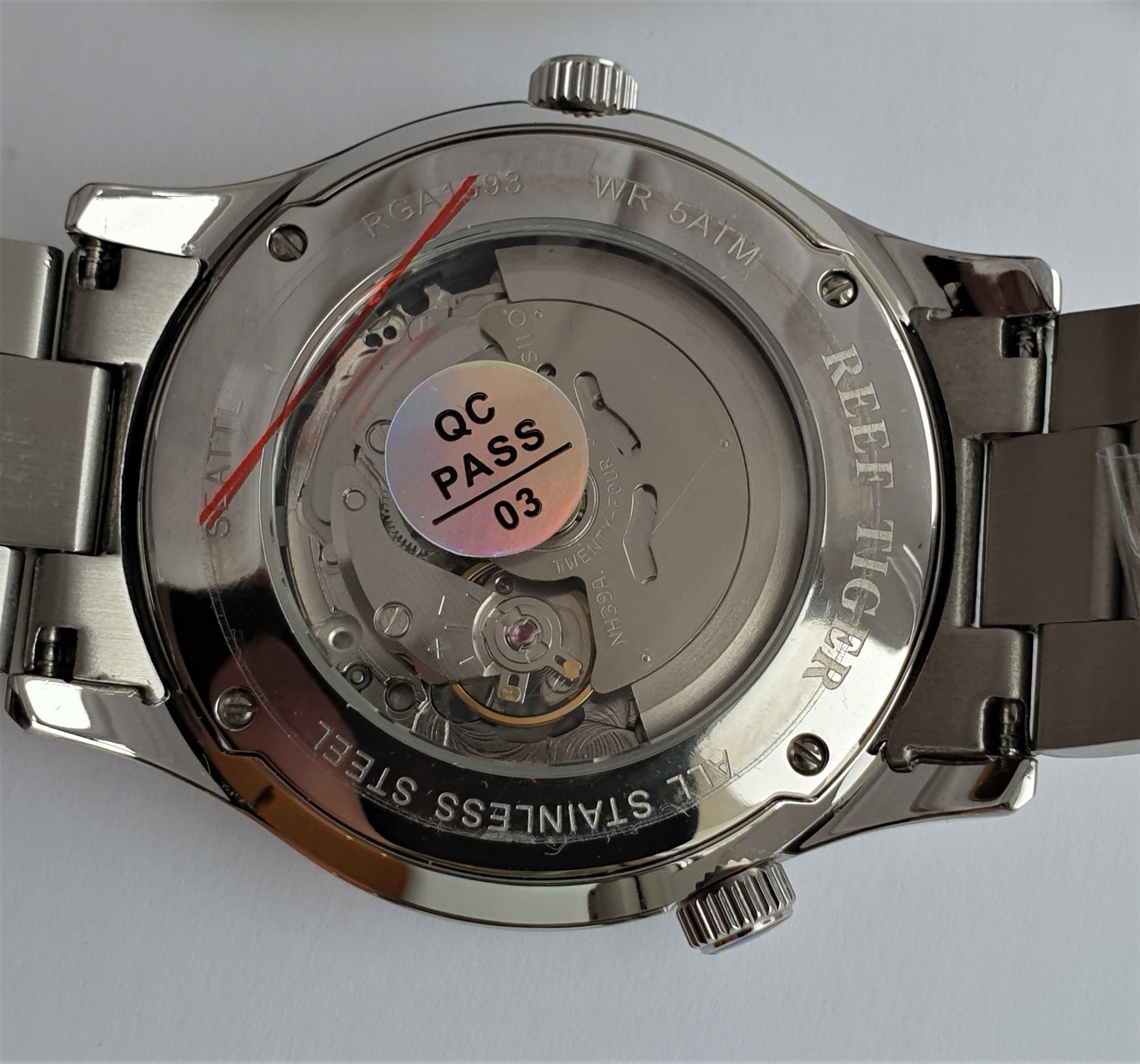 Мужские часы Reef Tiger RGA1693 Automatic Sapphire 43mm