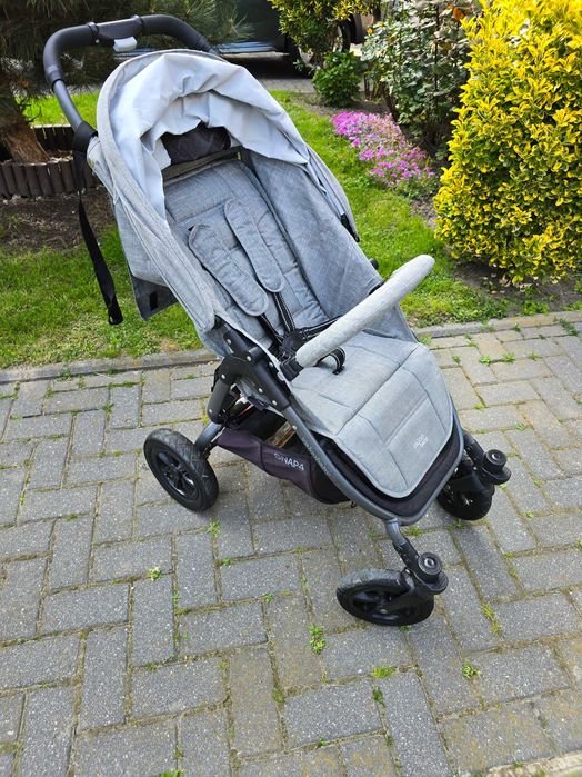 Valco Baby Snap 4 - lekki wózek spacerowy - Tailormade Grey Marle