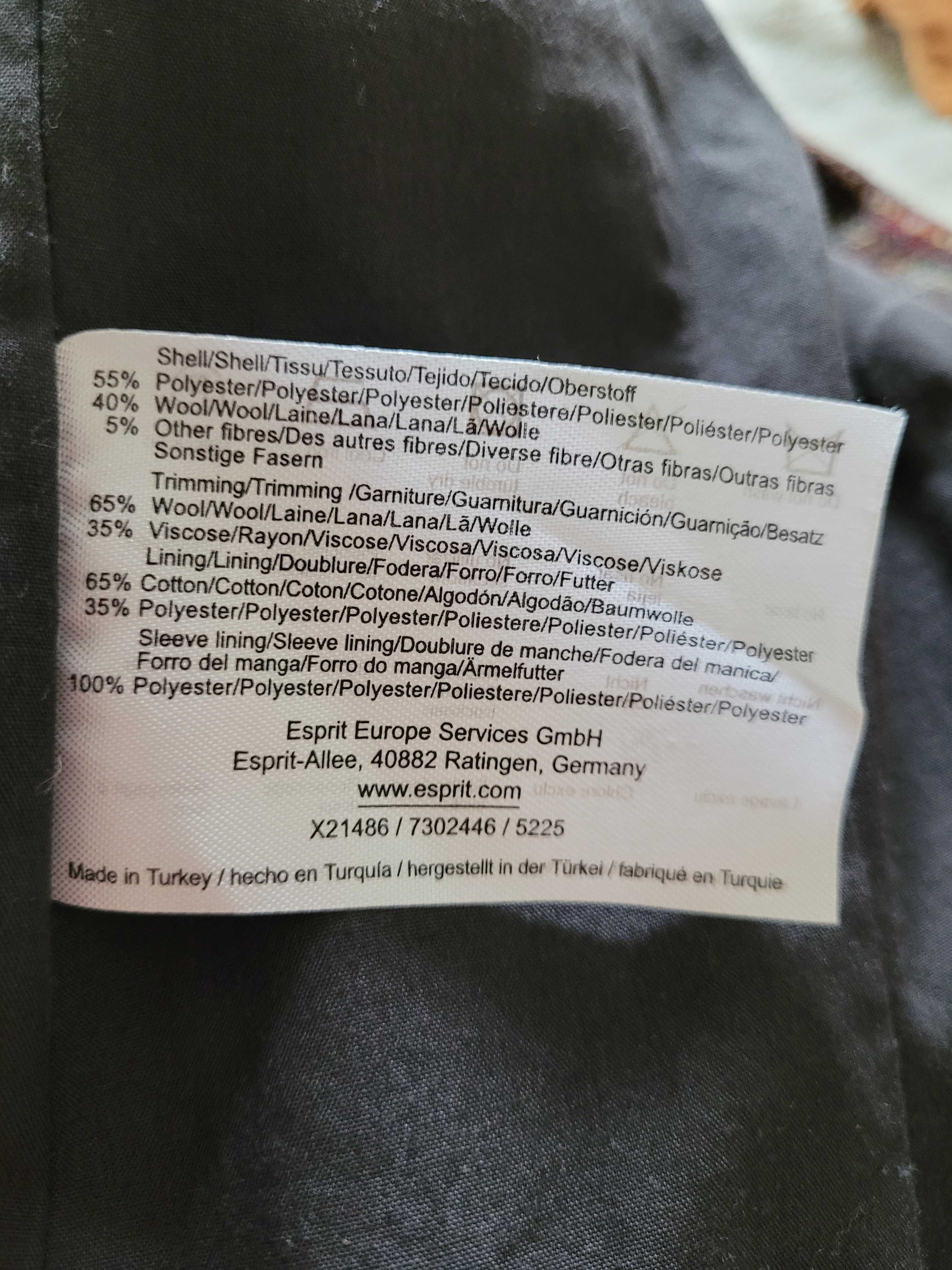 Marynarka w kratę Esprit