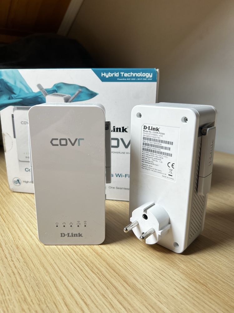 Dlink Covr p2502 internet przez siec 230v WiFi Router