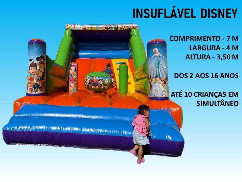 INSUFLÁVEL DISNEY GIGANTE - 100€/DIA